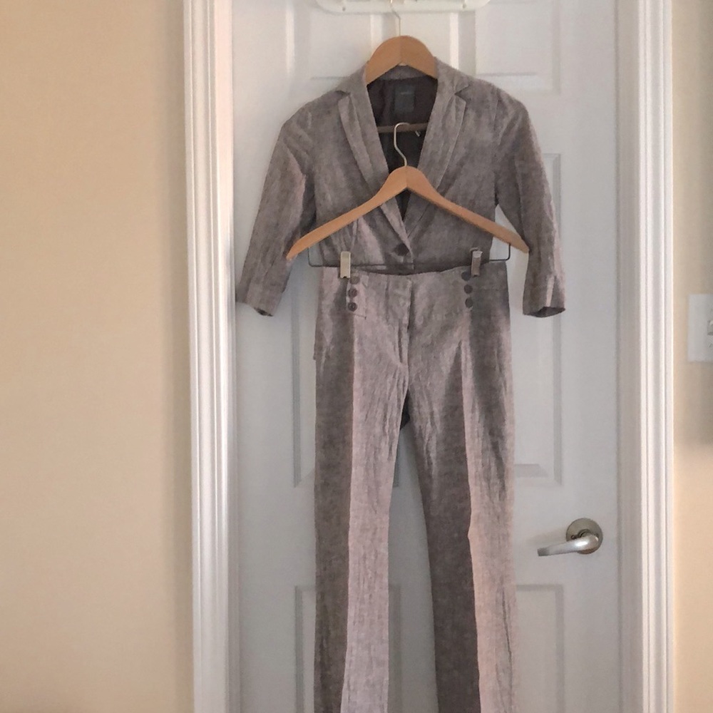 Smart set Grey Pantsuit